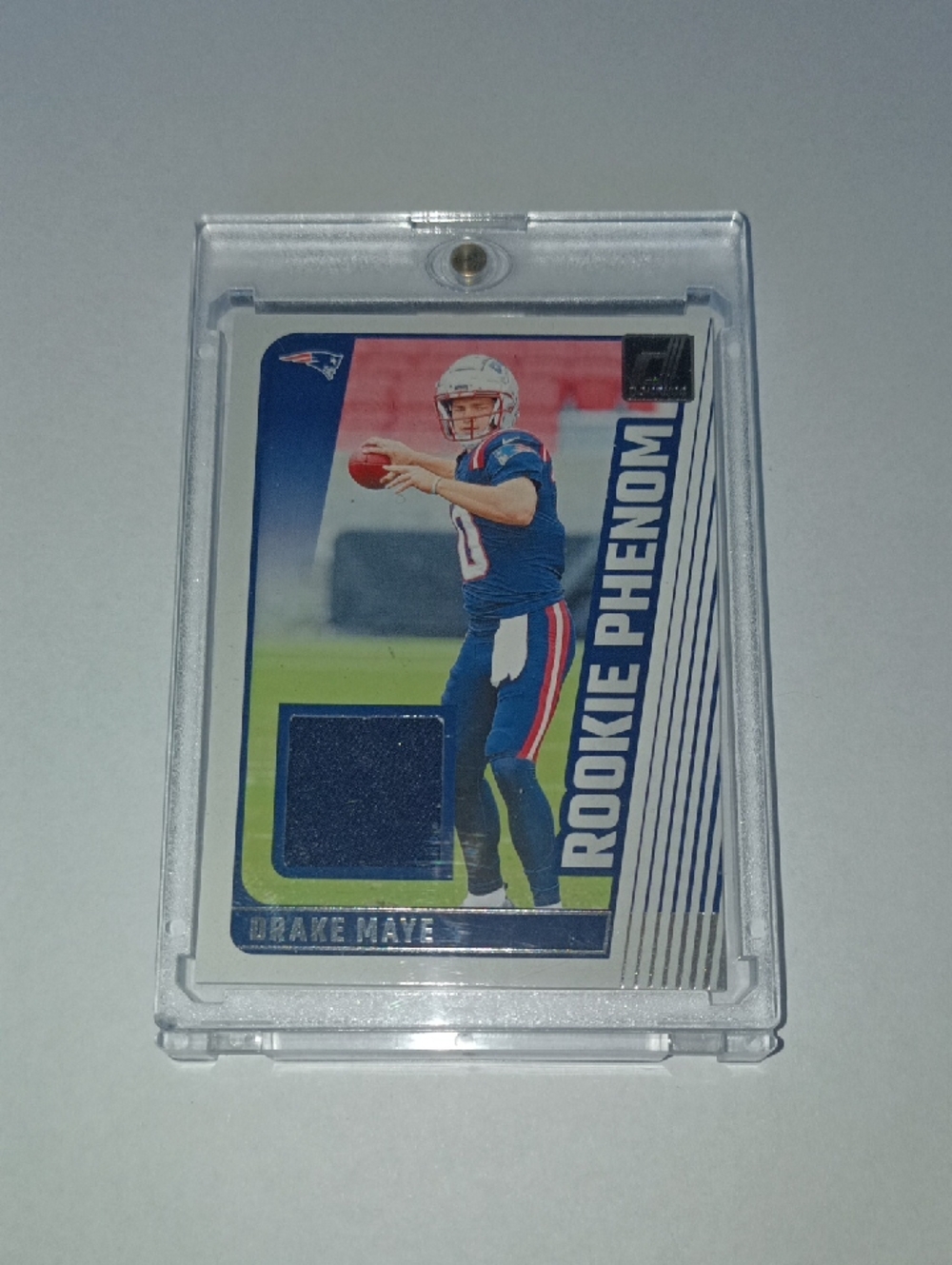Panini Drake Maye Rookie #RPJ-DMA Phenomenon Card - Navy/White/Red